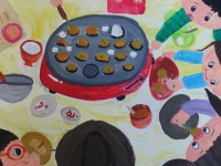 笑顔でいっぱいたこ焼きパーティー