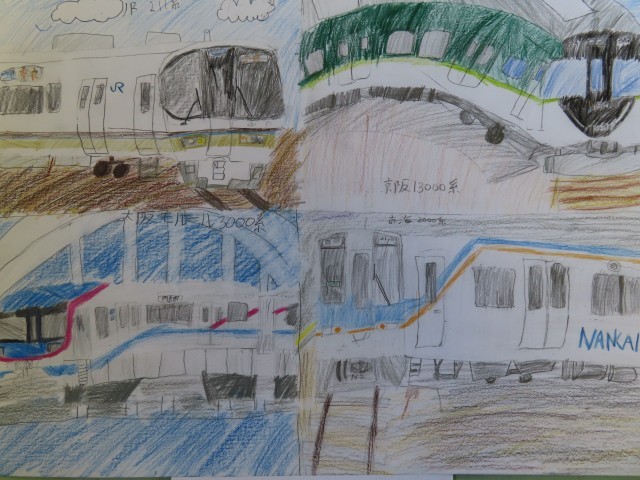 冬に乗った電車